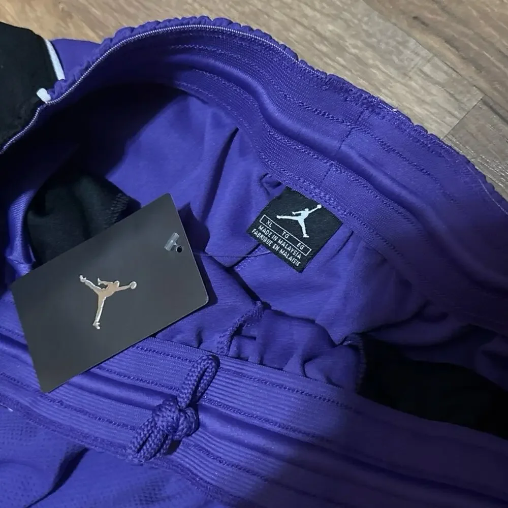 2005 Air Jordan Purple Black Baggy Vintage Y2K 198383-545 Durasheen Shorts